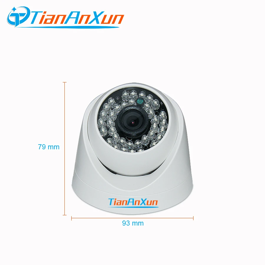 Аналоговая камера видеонаблюдения Tiananxun Ahd 1080P s 720P инфракрасная купольная мини