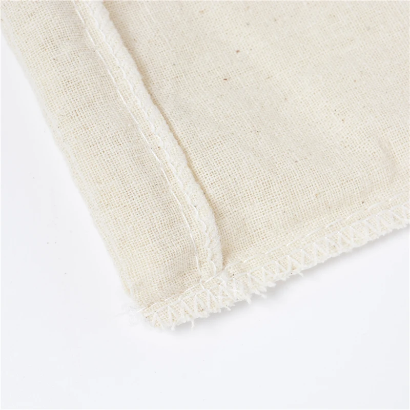 

50pcs Flat Port Cotton Burlap Pouches Christmas Gift Bags 10x12cm Inside Jewelry Packing Party Jute Bag Handmade Sack