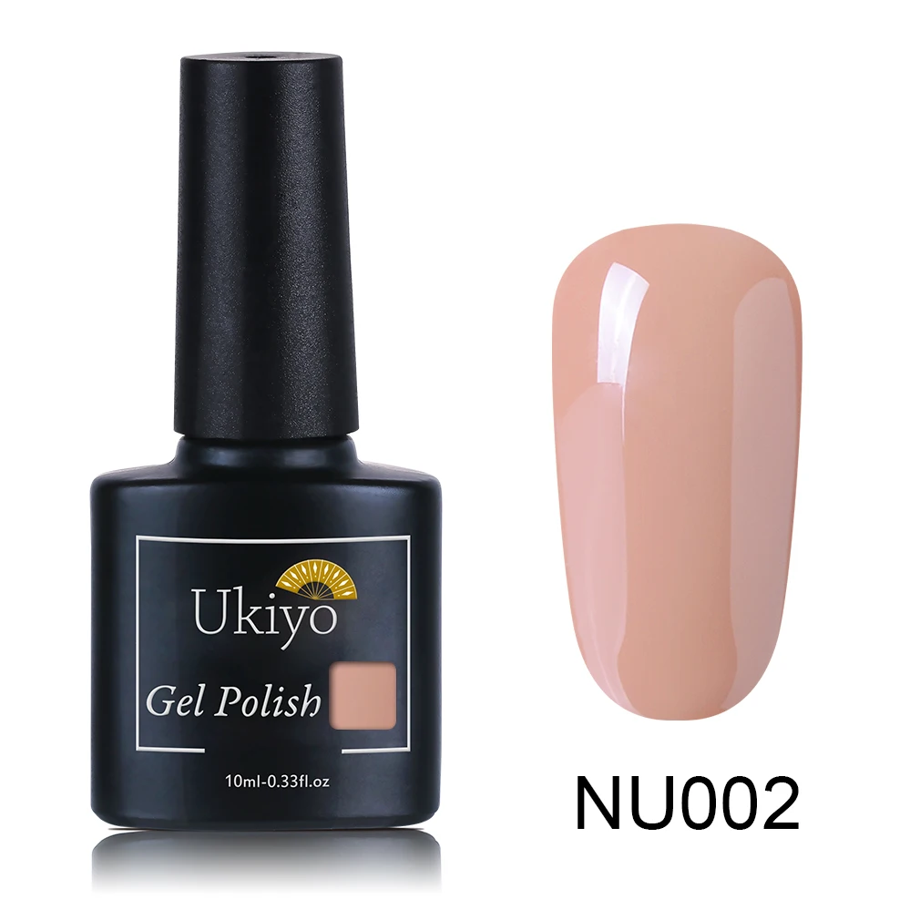 UY-NU002-10ML Ukiyo 10 мл телесный цвет серии УФ-гель для ногтей Отмачивание Полупостоянный лак для ногтей Nagellak гель лак Лаки - Цвет: UY-NU002-10ML