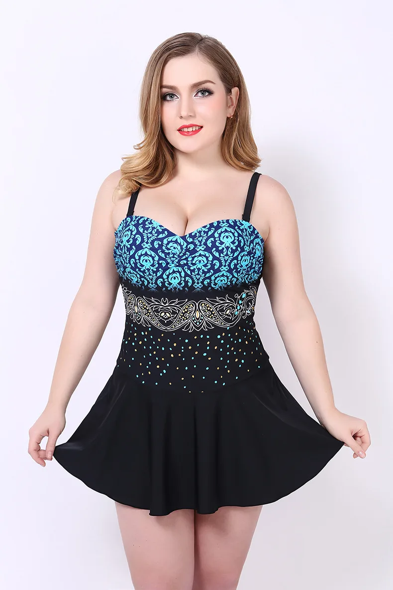 Новый плюс Размеры Купальники для малышек Одна деталь Дизайн купальник Для