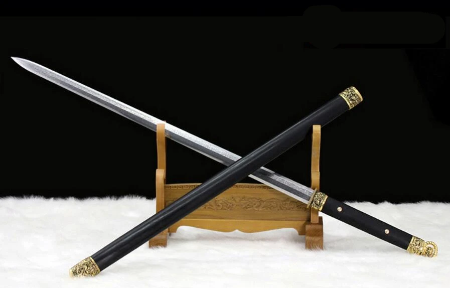 Chinese Wushu Sword Sharp High Manganese Steel KungFu Tang Tai Chi Han Huanshou Jian | Дом и сад
