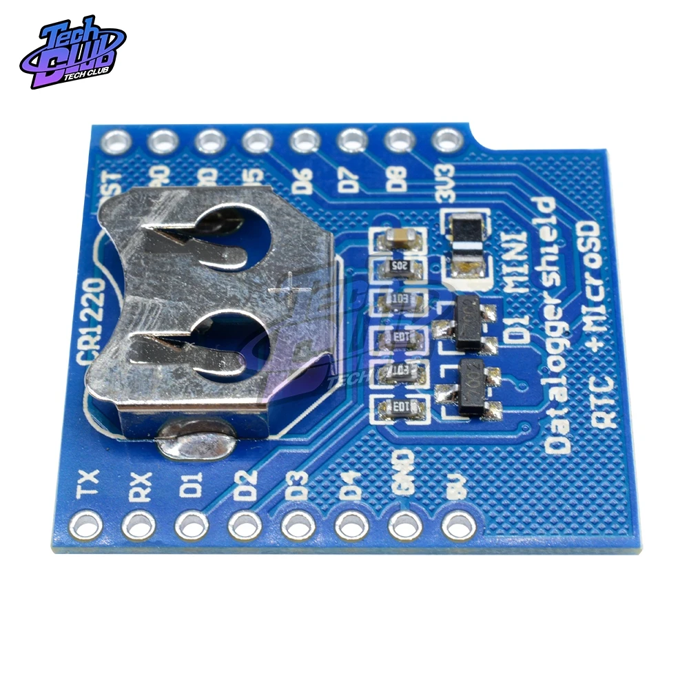 Micro SD D1 Mini Data щит регистратора + часы RTC DS1307 для Arduino/Raspberry | Инструменты