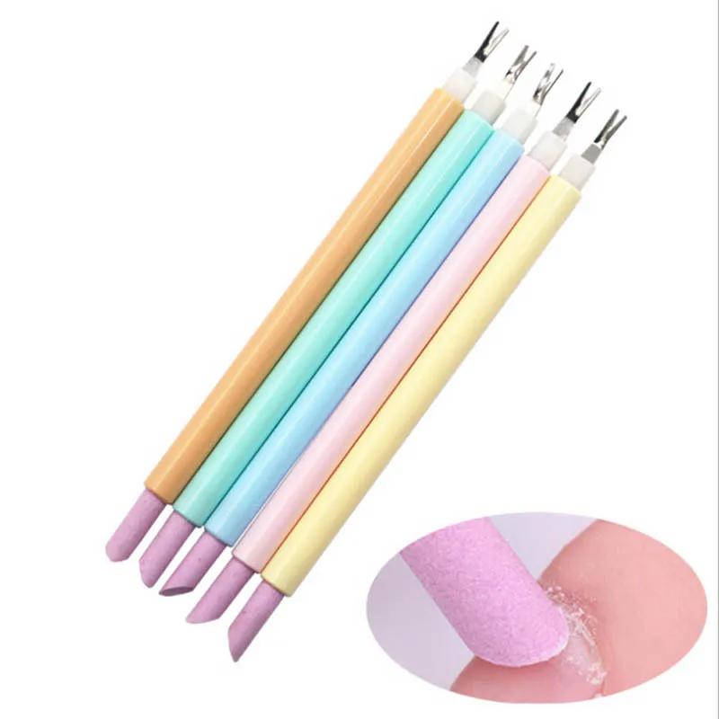 Вырезать Триммер Маникюр Уход за ногтями художественные инструменты Двойной