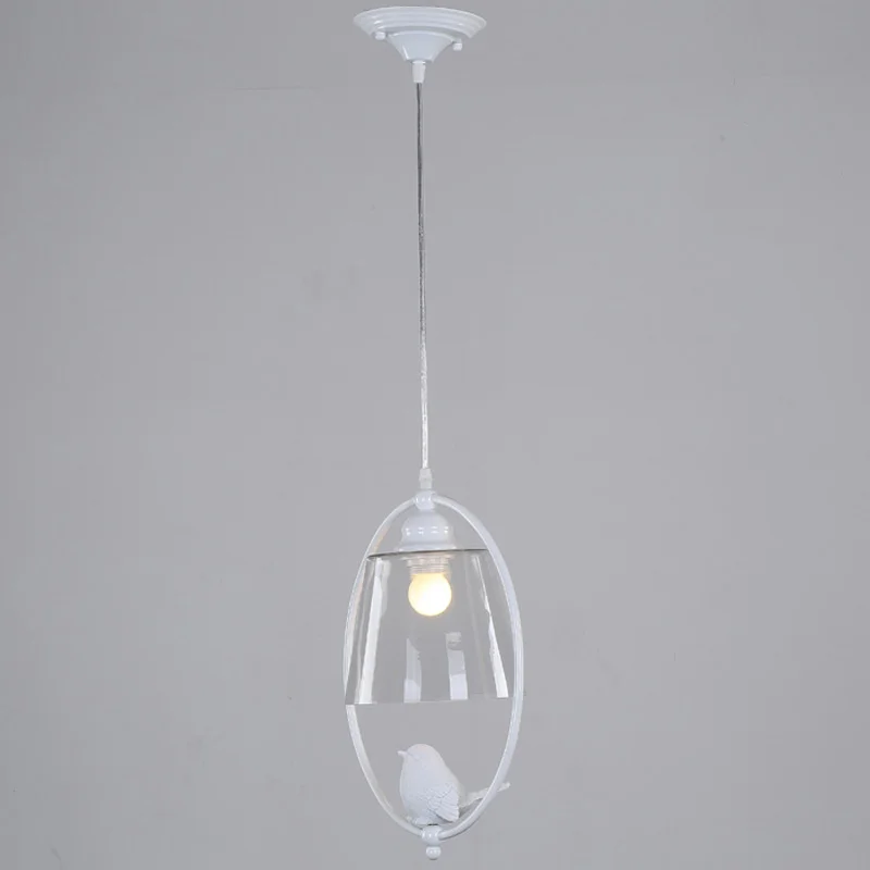 Современные Легкие Подвески лампа Обеденная Кухня Лофт Стекло абажур смолы