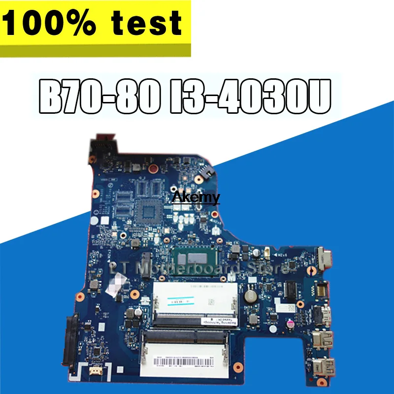 NM A331 для For Lenovo G70 80 B70 Z70 70 I3 4030U Процессор материнская плата AILG Rev1.0 DDR3L Тесты 100%