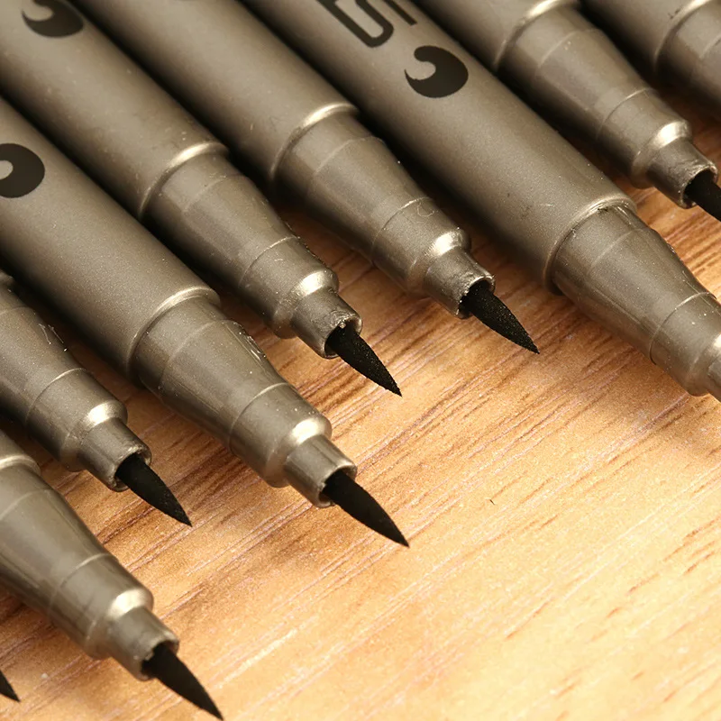 1 шт./лот черная пигментная подкладка кисть на водной основе для рисования