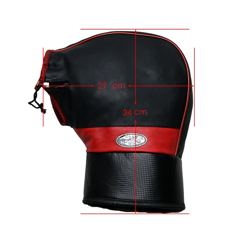 Для мужчин новый ПУ кожаный мотоцикл руль муфты снегоход Водонепроницаемый зима