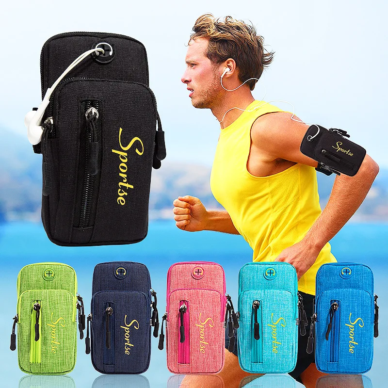 Универсальный Открытый рука сумка тренажерный зал спортивные повязки Бег Чехол