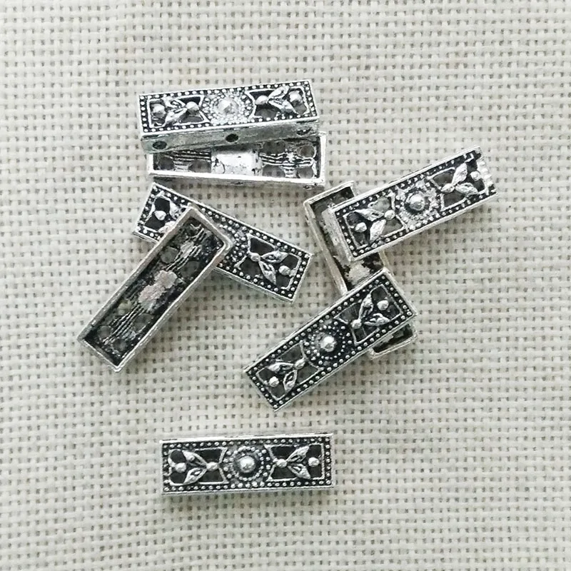 Колье с 3 звеньями соединитель для ожерелья многослойная зеркальная фурнитура