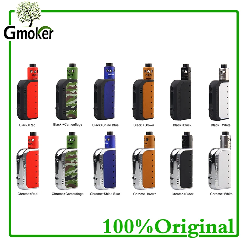 Оригинальный yosta Livepor 160 Вт комплект RDA коробка мод с IGVI танк Vape распылитель