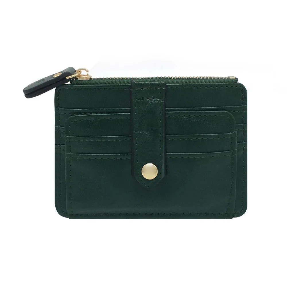 

25PCS / LOT Slim Thin Money Holder Wallet Card Holder Short Small Multi-card Card Bag Business Pocket