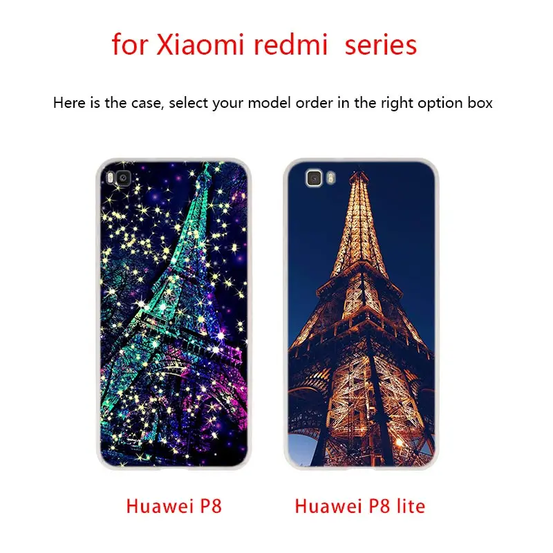 Франция Париж Эйфелева башня ТПУ чехол для телефона мягкие чехлы Huawei P40 P30 P20 Pro P10 P9