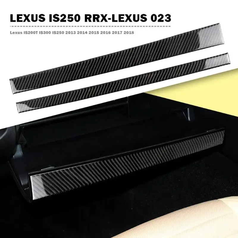 2 шт. углеволоконный автомобильный Стайлинг для LEXUS IS 250 300 200t 2013 2018 LHD перчаточный