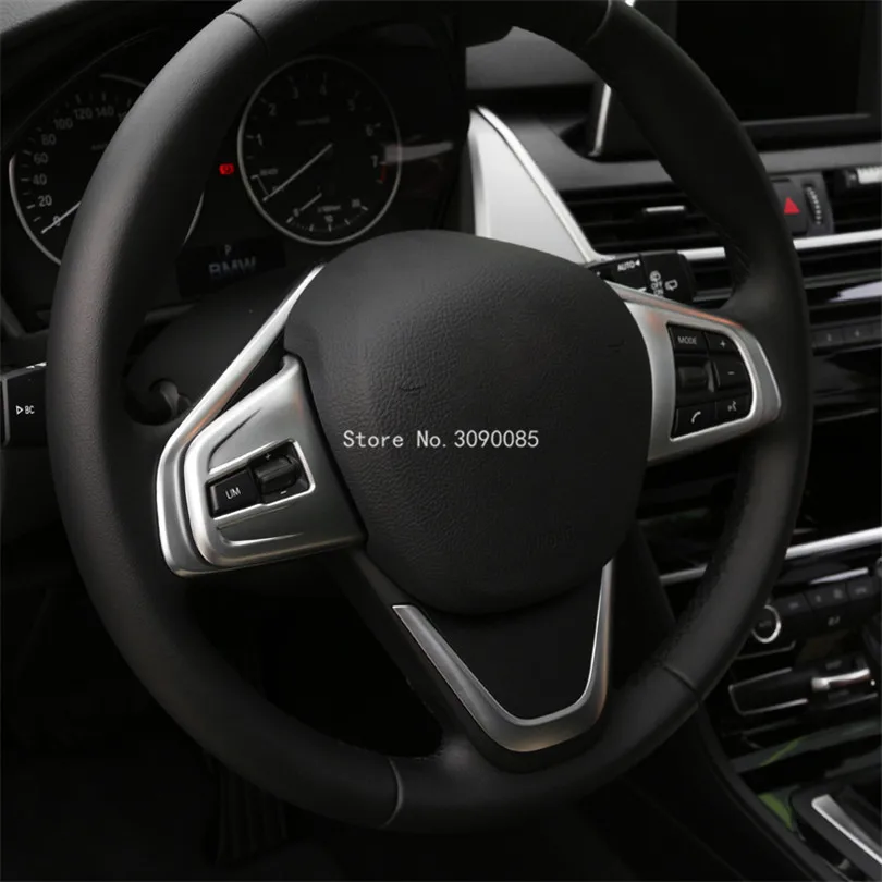 Хромированная накладка на рулевое колесо COLLBT декоративная для BMW X1 F48 2016 17 2 серии