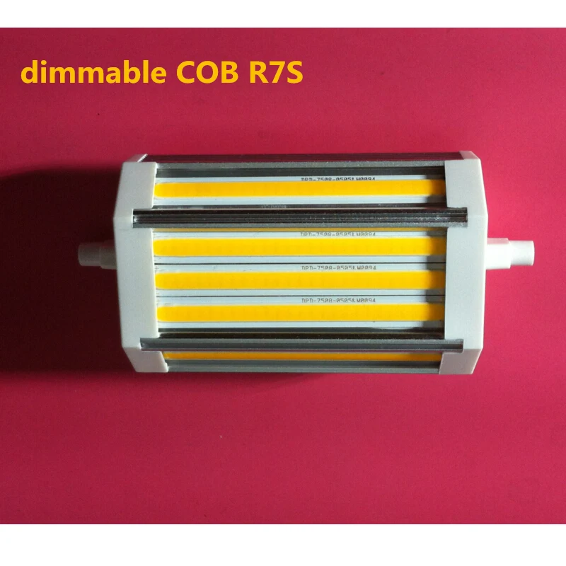 Затемнения 28 Вт вел R7S лампы 118 мм домашний свет светильник office нет шума