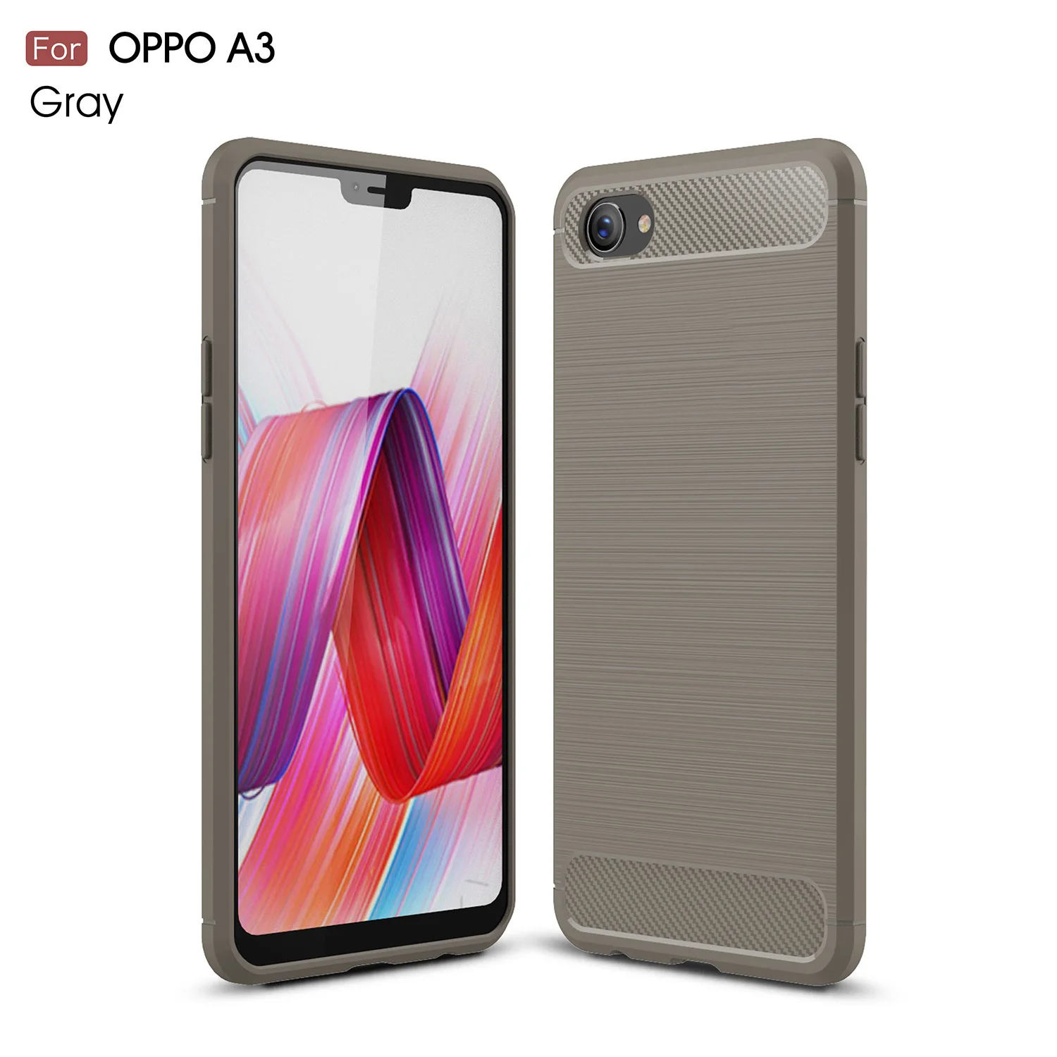 Чехол для OPPO A3 чехлы A 3 мягкие из ТПУ прочная броня чехол телефона Wolfsay |