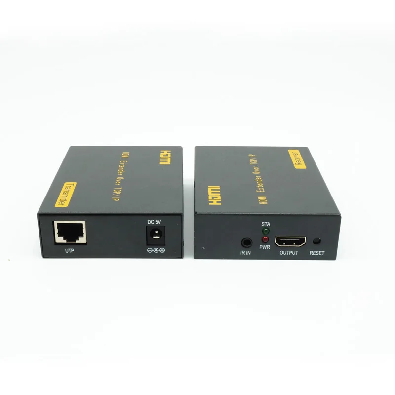 Новый HDMI удлинитель до 120 м IR передача TX/RX один CAT5e/6 Ethernet кабель 1080P удлинитель|hdmi