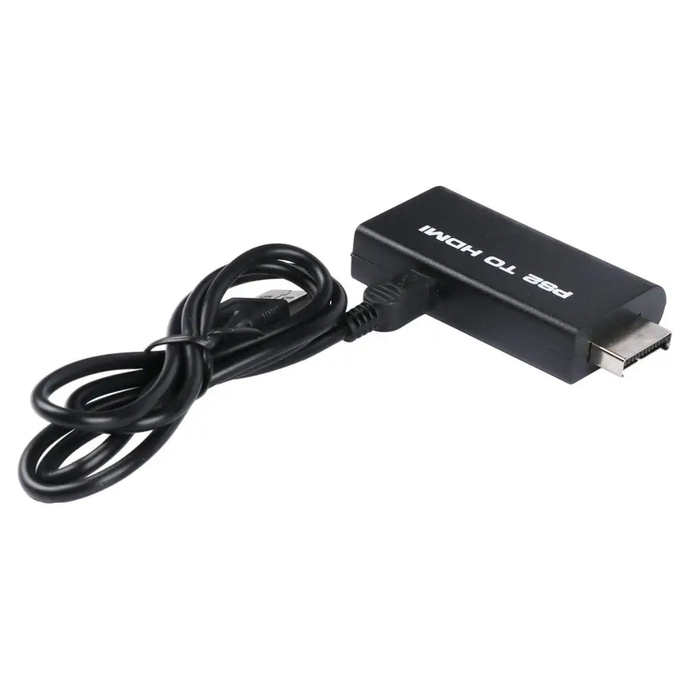 

Suitable for PS2 to HDMI 480i / 480p / 576i audio video converter, with 3.5mm audio output, support all PS2 display mode adapter