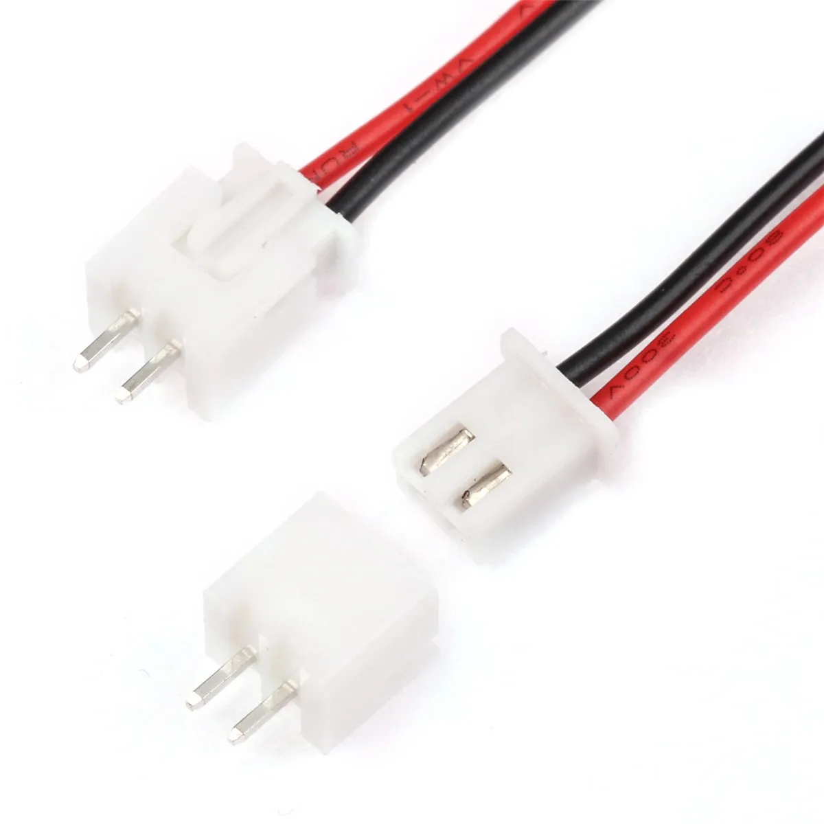 10 комплектов мини микро 2 Pin JST XH разъем 54 мм с 26AWG Провода кабели 150 Длина