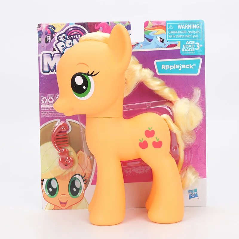 new box yellow Игрушки My Little Pony 8 дюймов Friends Princess Rainbow Dash Twilight Sparkle Cadance Celestia фигурка Коллекция Модель Куклы - Цвет: new box yellow