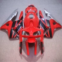 new injection abs plastic in motorcycle full fairings for cbr600 cbr600rr f5 05 06 2005 2006 fairing kits red silver black st66