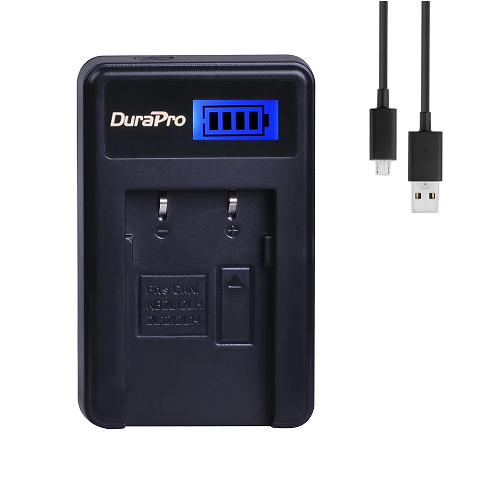 4 шт. NB 2L 2LH 1100 мАч Аккумулятор для камеры + ЖК Зарядное устройство USB Canon EOS 400D S80 S70 S50
