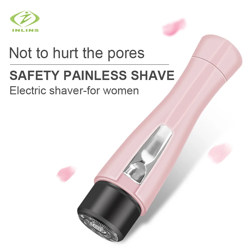 Водонепроницаемый Электрический бритвенный женский эпилятор бикини триммер