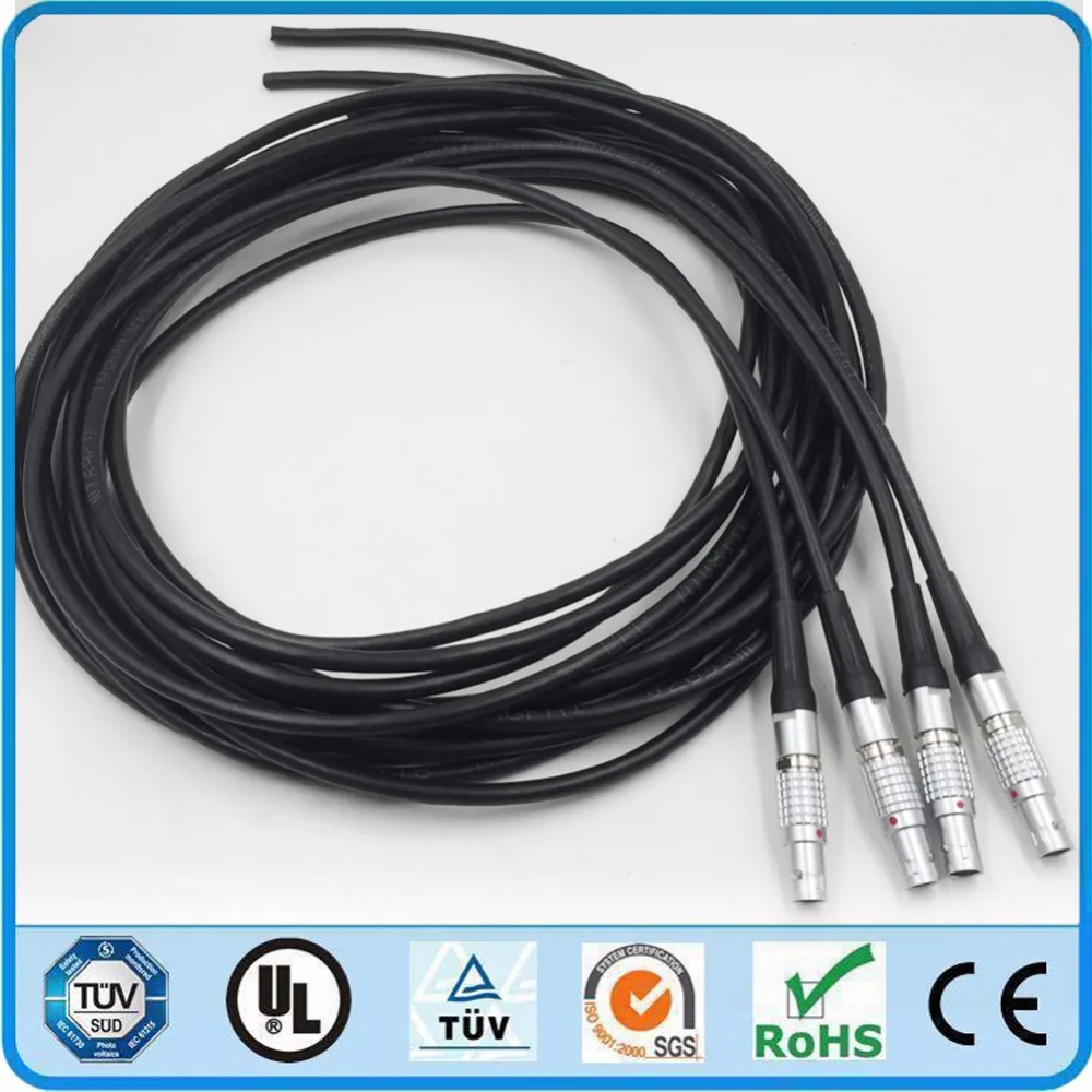 Металлический круглый разъем LEMO FGA 0B 2 3 4 5 6 7 9 Pin штекер провода два Keying ARRI мини
