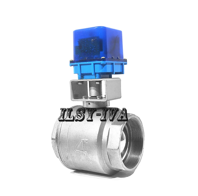 Латунный электрический шаровой кран G4 &quotDN100 12 в постоянного тока/24 CR03/CR04|electric ball