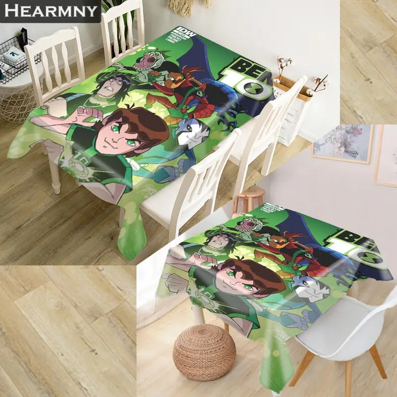 Пользовательские Ben 10 скатерть кухня обеденный стол украшения для дома прямоугольные вечерние скатерти офисные простые Большие размеры