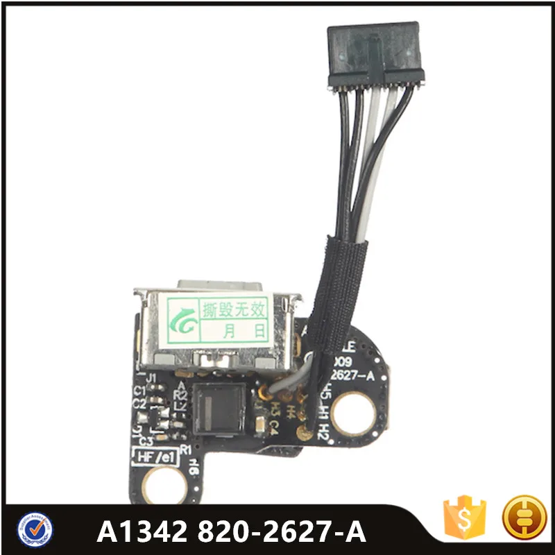 922 9176 A1342 DC Jack плата питания для MacBook White Unibody 13 &quotконец 2009 Mid 2010 820 2627 A 01 MC207