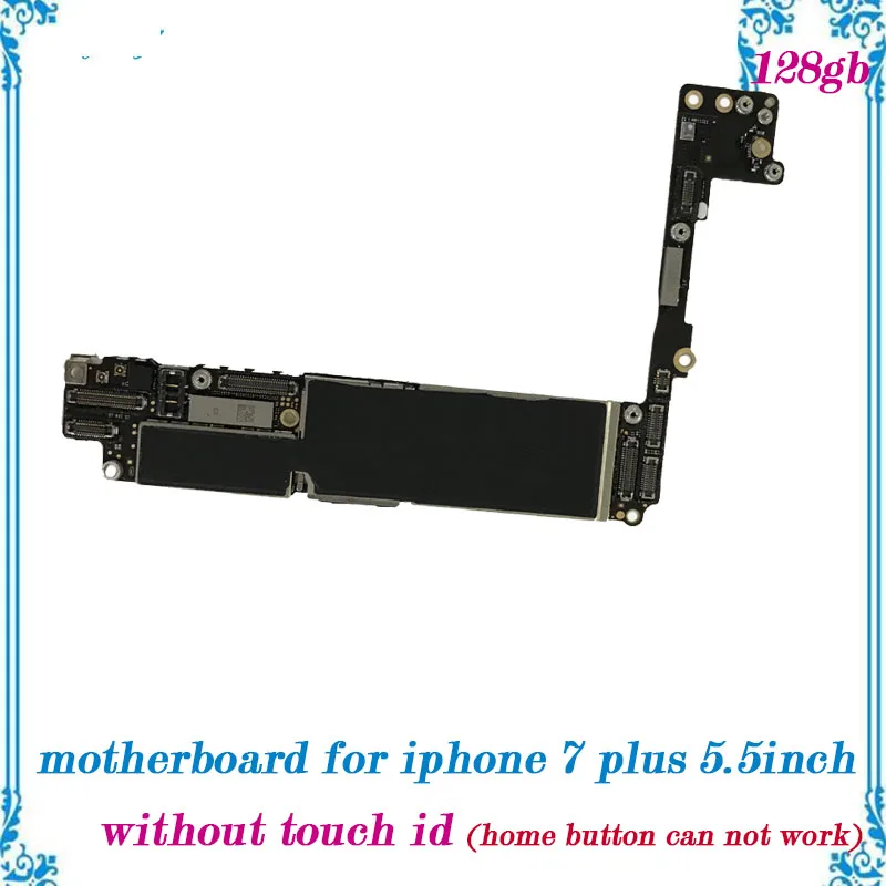 128 ГБ хорошая работа разблокирована для iphone 7 plus материнская плата без touch id 5