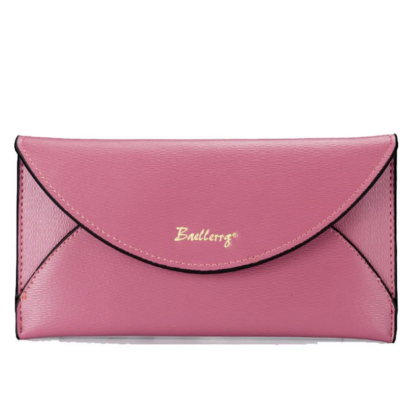 Мода Hotsale Кошельки Женский Роскошные Твердые Искусственная Кожа Женщины