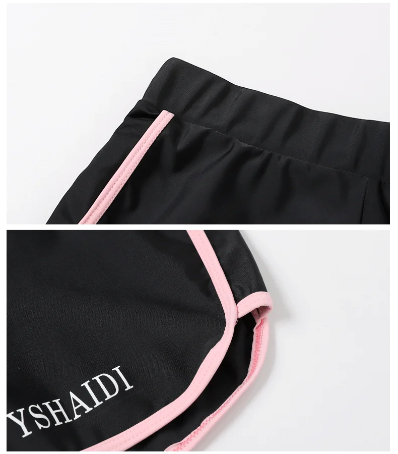 Swimwear Women's Swim Fitness Rush Guard Outdoor Sports Swimming Diving Surfing 5-Piece Set Long Sleeve Leggings Shorts Bikini