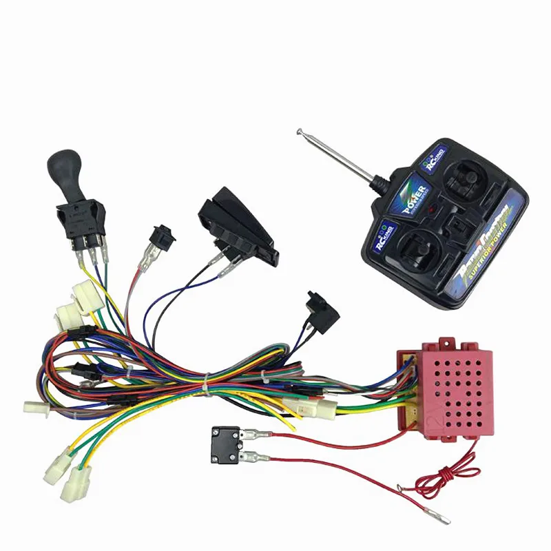 Детский электромобиль DIY модифицированные провода и открывания двери с 2 4G Bluetooth