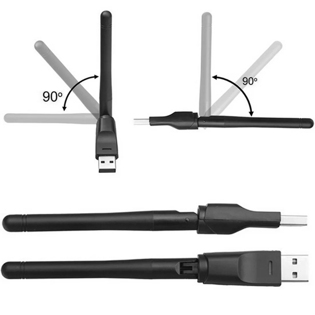 Для телефона ноутбука ПК планшета 150 м USB 2 0 WiFi беспроводная сетевая карта RT5370 Core 802
