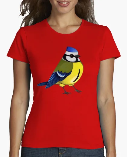 2017 Бросился женщины футболки Красивые Птицы Короткими рукавами Хлопок хип-хоп