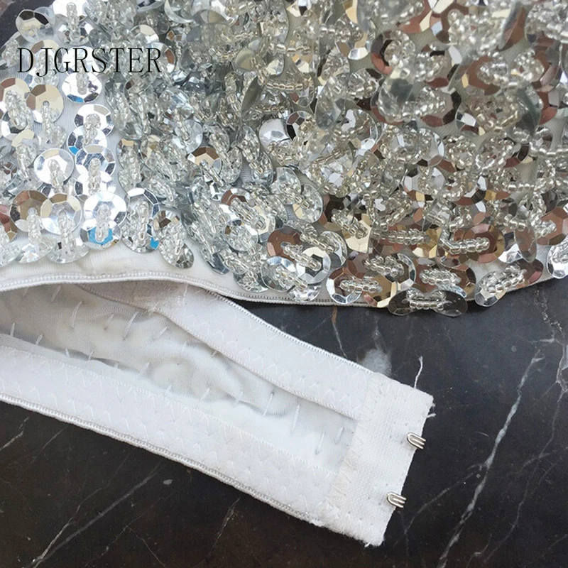 DJGRSTER пикантные Для женщин бисером и блестками украшенные принтом в виде