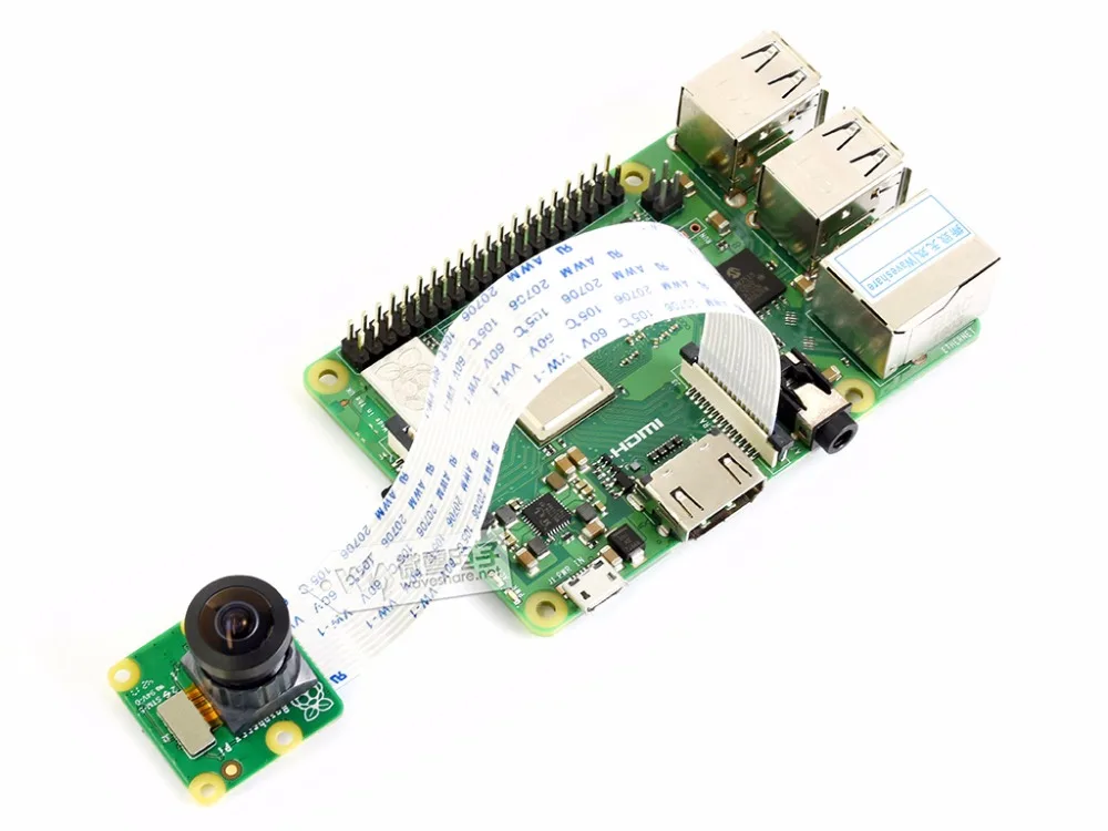 IMX219 D160 модуль камеры для официальной платы Raspberry Pi V2 160 градусов