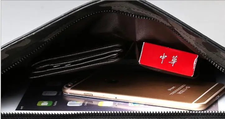 Мужская камуфляжная Сумка конверт из ПУ кожи унисекс|leather clutch for men|leather gloves fur
