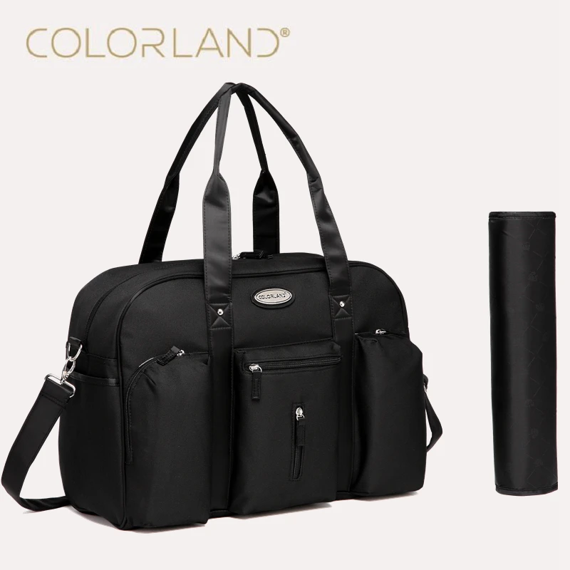 Beste Colorland Luier Tas Organizer Fashion Mummie Moederschap Zak Papa Messenger Changing Luierzakken Moeder Mom Luier Handtas