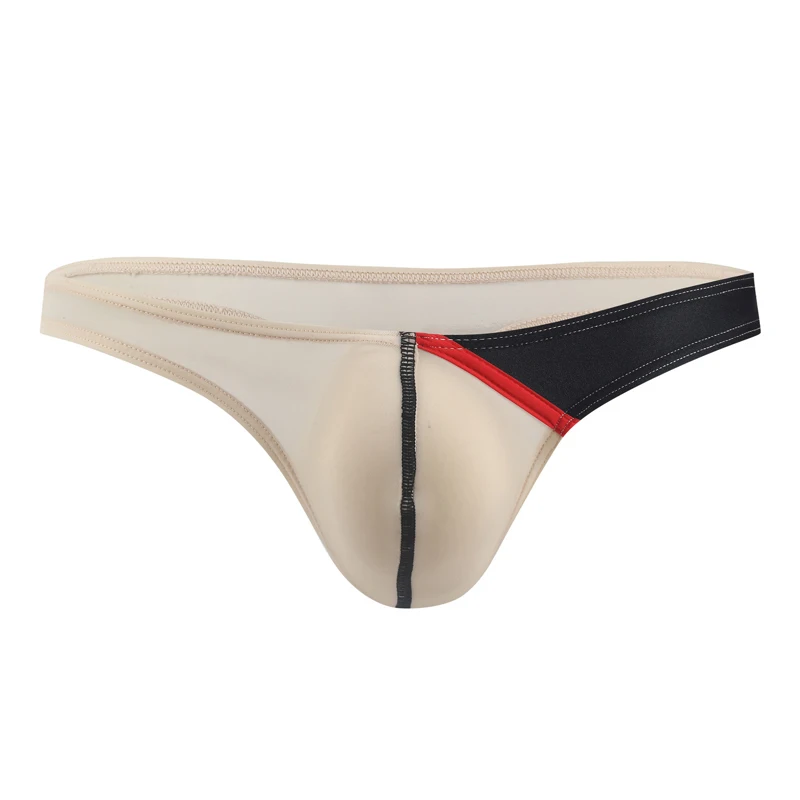 Нижнее белье для мужчин с низкой посадкой стринги бикини нейлон мужское нижнее