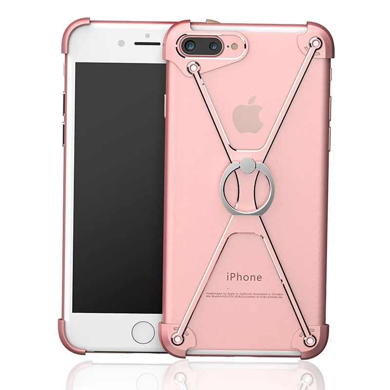 Чехол для мобильного телефона iPhone 7 6 6s 8 X Plus форма ультра-тонкая алюминиевая