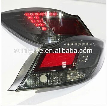 Светодиодный задний фонарь Verano Regal Opel insignia для 2009 2012 г. дымчатый черный цвет|led rear