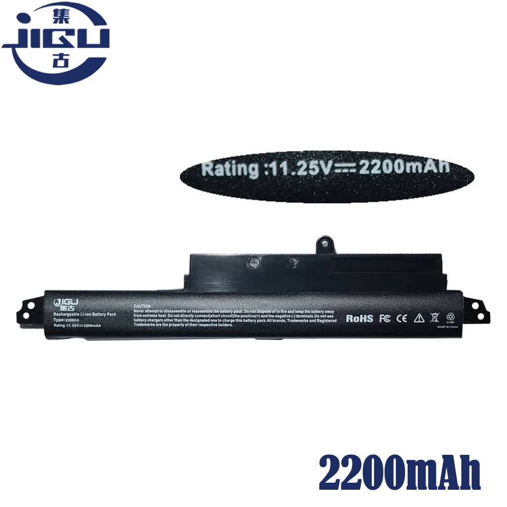 JIGU ноутбука Батарея A31LM2H A31LM9H A31LMH2 для ASUS VivoBook F200CA F200M F200MA FX200CA R202CA X200CA