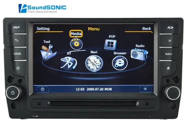 Для Volkswagen Гольф 7 MK7 VII 2013 2014 2015 Android 4.4.4 автомобиля Радио Стерео DVD GPS навигации СБ Navi