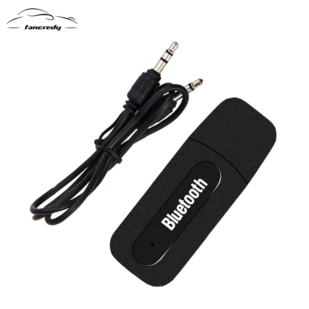 USB автомобильный Bluetooth Aux аудио приемник адаптер 3 5 мм стерео Mp3 музыкальный для ПК