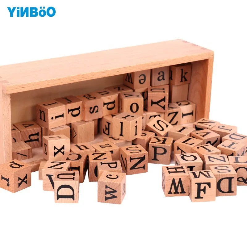 Монтессори Деревянные пиньинь упражнения WoodenToys ребенка образования раннего