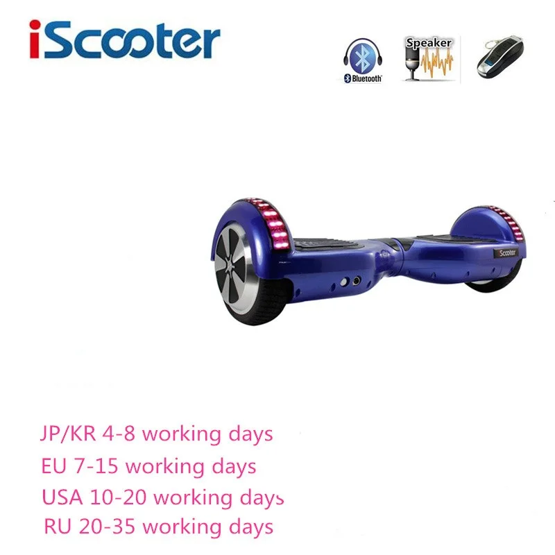 UL2272 Hover доска 6 5 дюймов Bluetooth Ховерборд электроскутер с 2 колеса Smart Balance