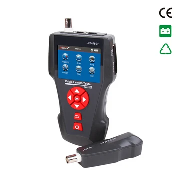Бесплатная доставка Noyafa NF-8601A Длина Кабеля Тестер сетевой тестер wiremap для RJ45/RJ11/BNC